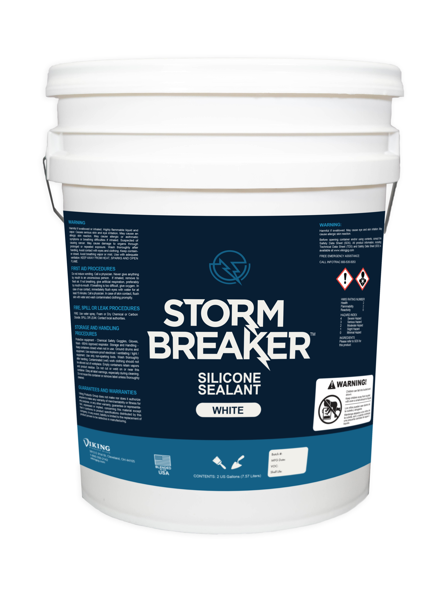 StormBreaker™ Silicone Sealant - 2 Gallon